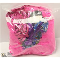 PURPLE ROMPER SET W/FUZZY LEG WARMER - SZ MED/LRG