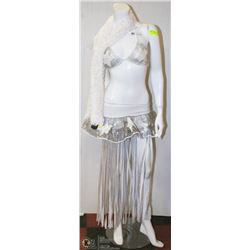 4 PC SEXY STAR GIRL COSTUME SIZE SMALL