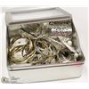 Image 1 : TIN OF COSTUME JEWELRY