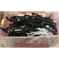 BIN OF RETAIL HANGERS