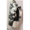 Image 1 : BLUE/GREY COYOTE FUZZY LEG WARMERS