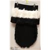 Image 1 : SKUNK FUZZY MINI SKIRT WITH LONG TAIL - SIZE SMALL