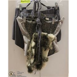 5 PC VIKING PRINCESS COSTUME - SIZE MEDIUM