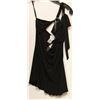 Image 1 : LADIES BLACK DRESS TANK W/RHINESTONES - SZ LARGE