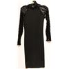 Image 1 : SEXY BLACK DRESS WITH HOLE-Y ARMS - MED