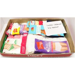 FLAT OF LADIES SHORTS & TSHIRTS - SIZE MEDIUM