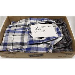 FLAT OF MENS 2 WRANGLER POLO SHIRTS - SIZE 3XL