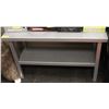 Image 1 : METAL DISPLAY TABLE 38"X16"X24"
