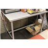 Image 1 : METAL DISPLAY TABLE 48"X32"X34"