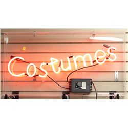 NEON COSTUMES SIGN 3FT X 18IN