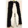 Image 1 : MENS FUZZY BLACK AND WHITE LONG PANTS