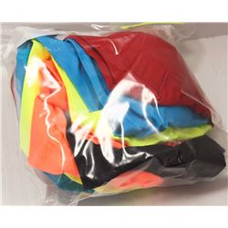 BUNDLE OF 5 PADDED TUBE TOP BRAS - ONE SIZE