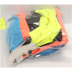 BUNDLE OF 5 PADDED TUBE TOP BRAS - ONE SIZE