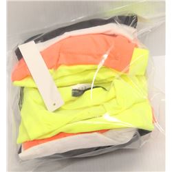 BUNDLE OF 5 PADDED TUBE TOP BRAS - ONE SIZE