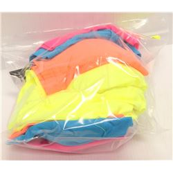 BUNDLE OF 5 PADDED TUBE TOP BRAS - ONE SIZE