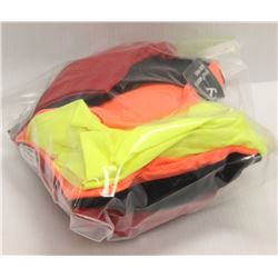 BUNDLE OF 5 PADDED TUBE TOP BRAS - ONE SIZE