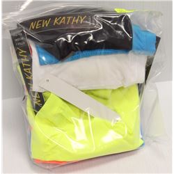 BUNDLE OF 5 PADDED TUBE TOP BRAS - ONE SIZE