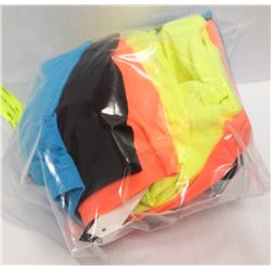 BUNDLE OF 5 PADDED TUBE TOP BRAS - ONE SIZE