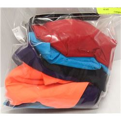 BUNDLE OF 5 PADDED TUBE TOP BRAS - ONE SIZE