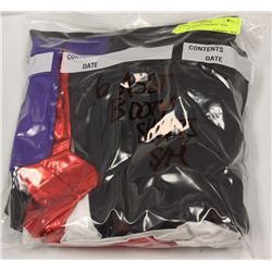 LOT OF 6 BOOTY SHORTS - SIZE SM/MED