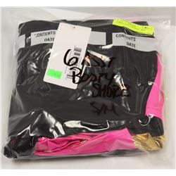 LOT OF 6 BOOTY SHORTS - SIZE SM/MED