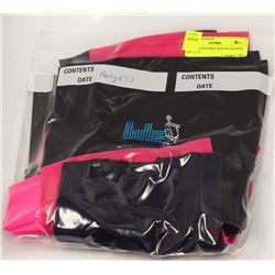 LOT OF 5 SPANDEX BOOTIE SHORTS - ONE SIZE