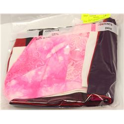 BUNDLE OF 5 SPANDEX BANDO TUBE TOPS - ONE SIZE