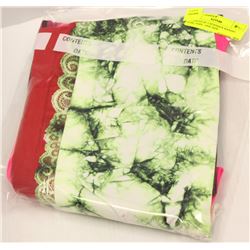 BUNDLE OF 5 SPANDEX BANDO TUBE TOPS - ONE SIZE