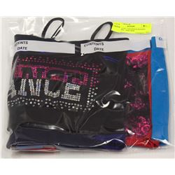 BUNDLE OF 5 SPANDEX BANDO TUBE TOPS - ONE SIZE