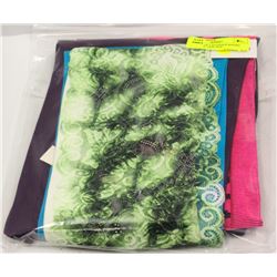 BUNDLES OF 5 SPANDEX BANDO TUBE TOPS - ONE SIZE