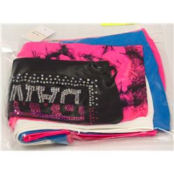 BUNDLE OF 5 SPANDEX BANDO TUBE TOPS - ONE SIZE