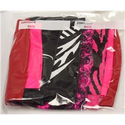 BUNDLE OF 5 SPANDEX BANDO TUBE TOPS - ONE SIZE