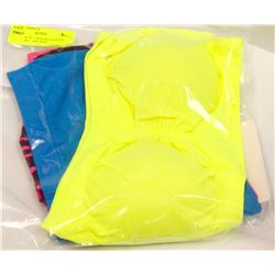 BUNDLE OF 5 SPANDEX BANDO TUBE TOPS - ONE SIZE