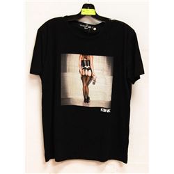 BLACK "LATE NIGHT:" TSHIRT - SIZE LARGE