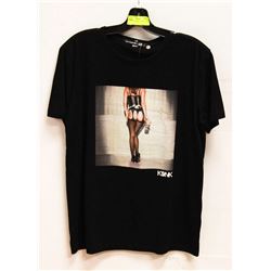 BLACK "LATE NIGHT:" TSHIRT - SIZE SMALL