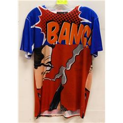 COMIC BOOK "BANG" MENS TSHIRT - SIZE MEDIUM