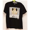 Image 1 : BLACK "SOCCER GIRLS" MENS TSHIRT - SIZE LARGE