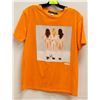 Image 1 : ORANGE "SOCCER GIRLS" MENS TSHIRT - SIZE MEDIUM