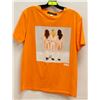 Image 1 : ORANGE "SOCCER GIRLS" MENS TSHIRT - SIZE SMALL