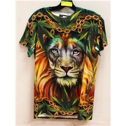 "HEART OF LION" MENS TSHIRT - SIZE MEDIUM
