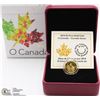 Image 1 : 75) RCM 2014 $5 PURE GOLD COIN. O CANADIAN