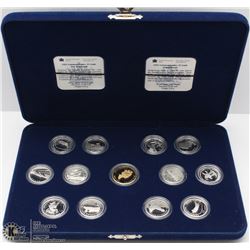 66) RCM CANADA PROVINCIAL 25 CENT SILVER PROOF