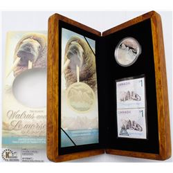 49) RCM FINE SILVER $5 PROOF COIN - THE ATLANTIC