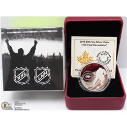 5) RCM 2015 $10 FINE SILVER COIN - MONTREAL