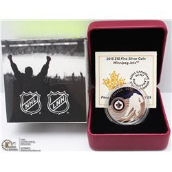 3) RCM 2015 $10 FINE SILVER COIN - WINNIPEG