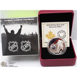 4) RCM 2015 $10 FINE SILVER COIN - EDMONTON