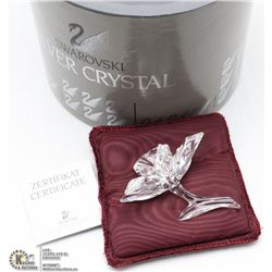 191) AUTHENTIC SWAROVSKI LARGE FLOWER IN