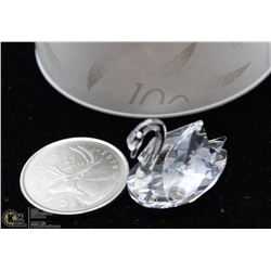 167) AUTHENTIC SWAROVSKI SWAN IN ORIGINAL BOX