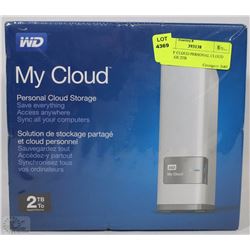WD MY CLOUD PERSONAL CLOUD STORAGE 2TB