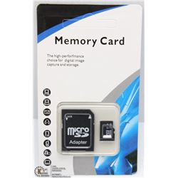 NEW 32GB MICRO SD CARD WITH ADAPTOR